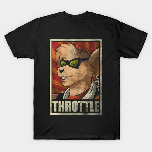 Throttle T-Shirt by Barbadifuoco